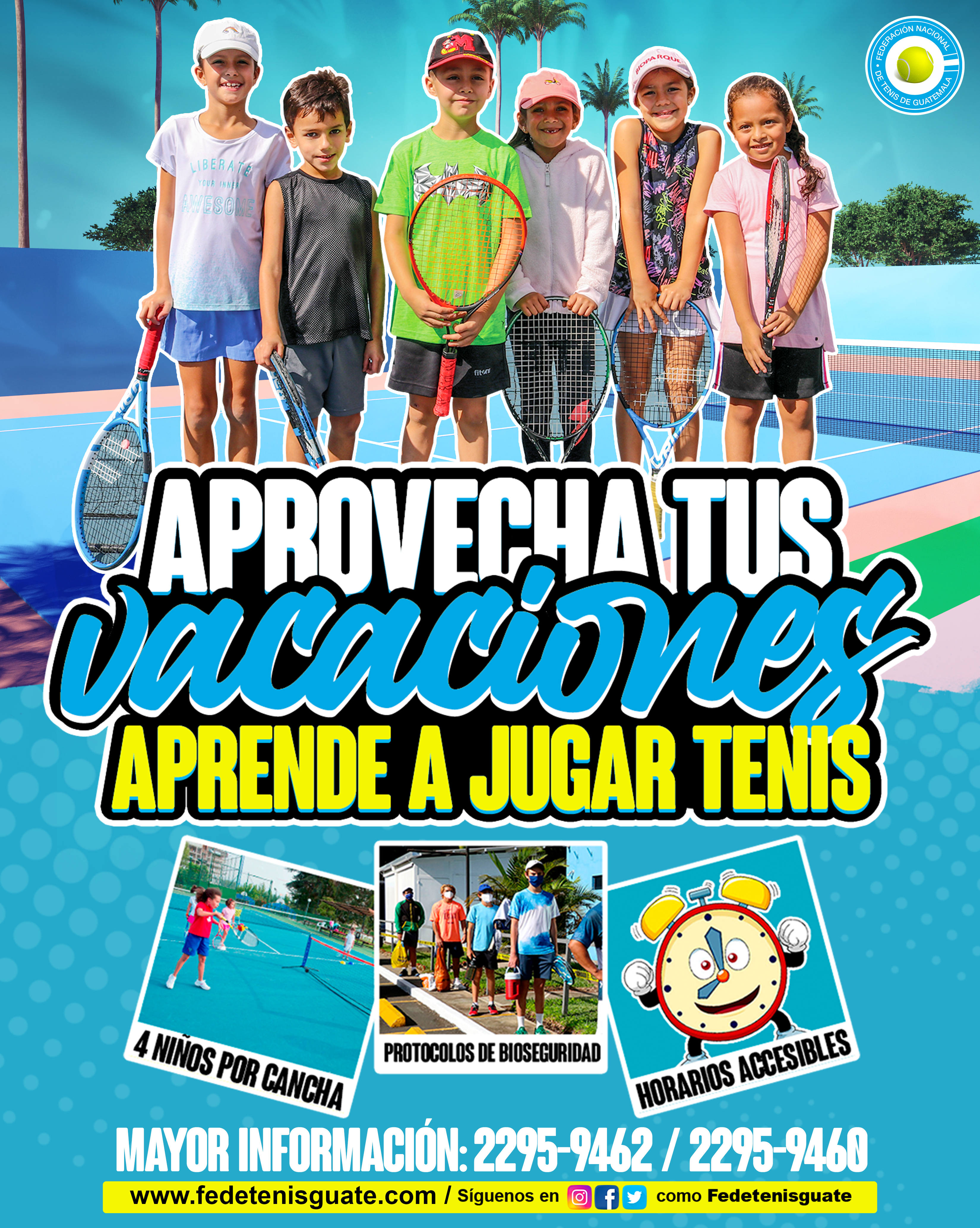 Flyer academia niños