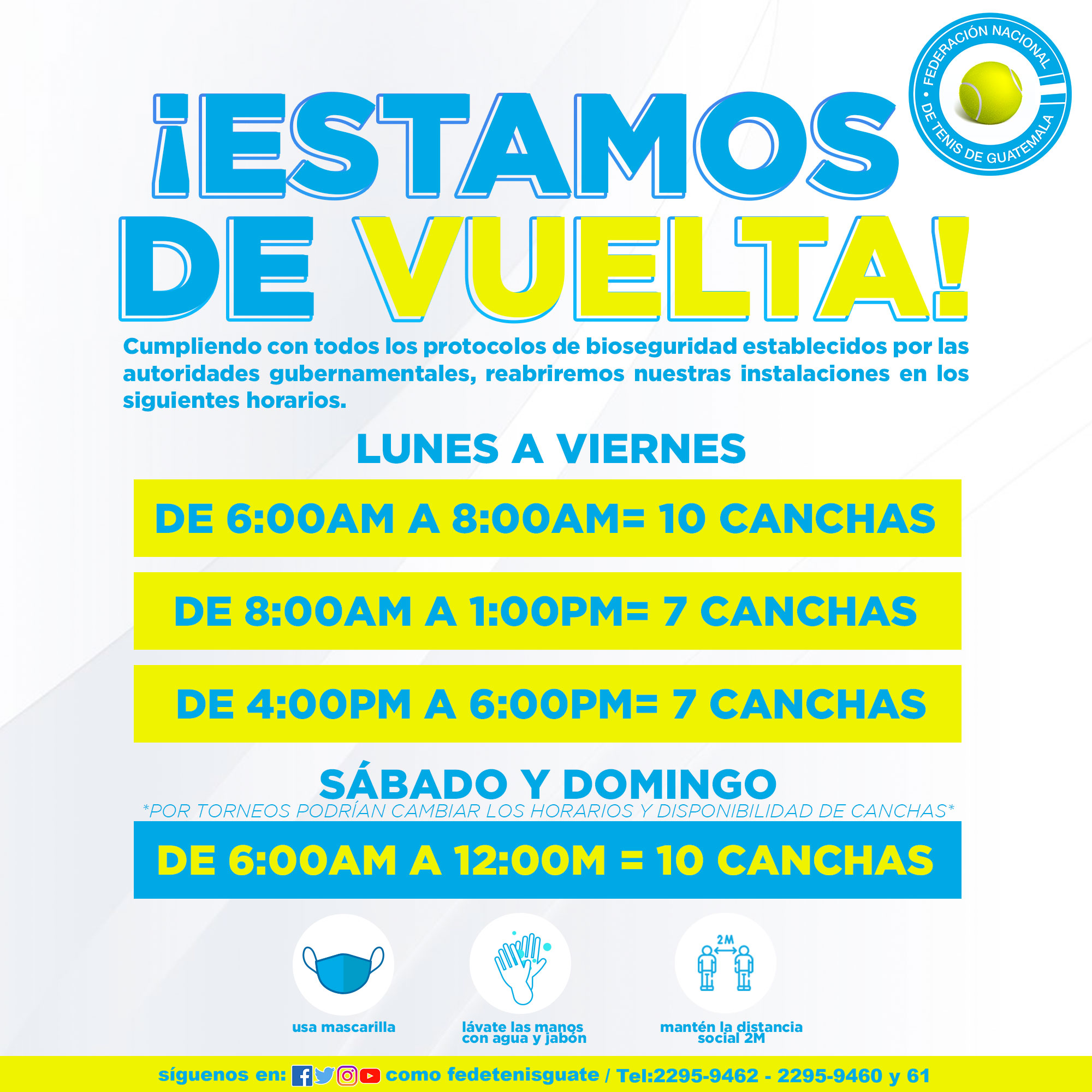 horarios