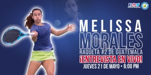 Entrevista en vivo con Melissa Morales
