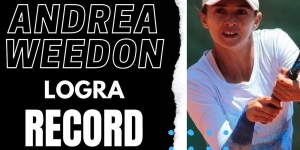 Andrea Weedon consigue otro récord en el tenis: