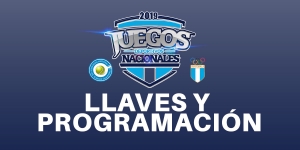 Llaves y Programación Juegos Deportivos Nacionales 2019