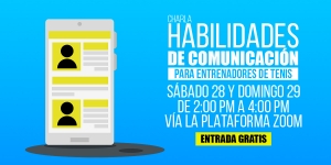 Si quieres aprender sobre la importancia de las habilidades de comunicación para el entrenador de tenis, esta es tu oportunidad.