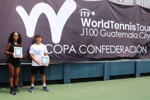 César Cruz y Ligaya Murray conquistan la Copa Confederación.