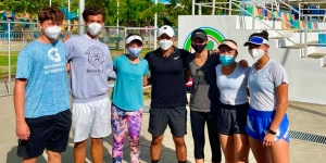 ¡Tenistas guatemaltecos listos para participar en su primer torneo internacional ITF del año 2021!