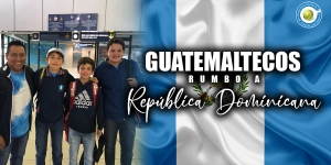 Guatemaltecos rumbo a Repúbliaca Dominicana para disputar una edición mas de #WJTC