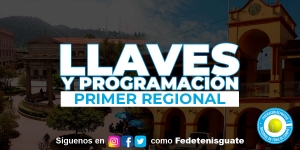 LLAVES Y PROGRAMACIÓN, PRIMER REGIONAL 2021