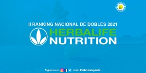II RANKING DE DOBLES - LLAVES Y PROGRAMACIÓN