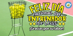 Feliz día del entrenador de Tenis
